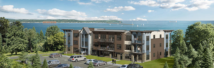 harbor vista exterior rendering