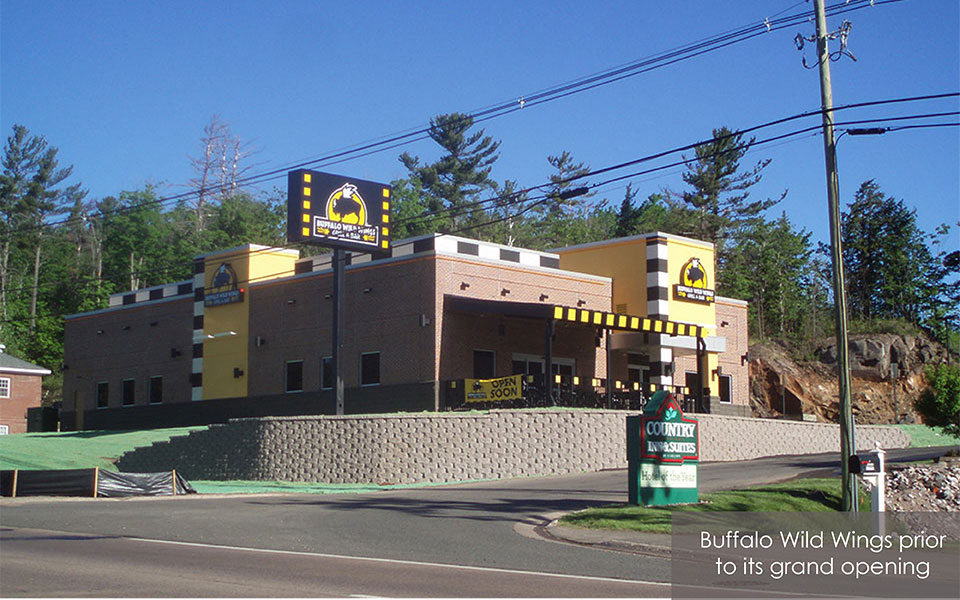 Opening of Buffalo Wild Wings