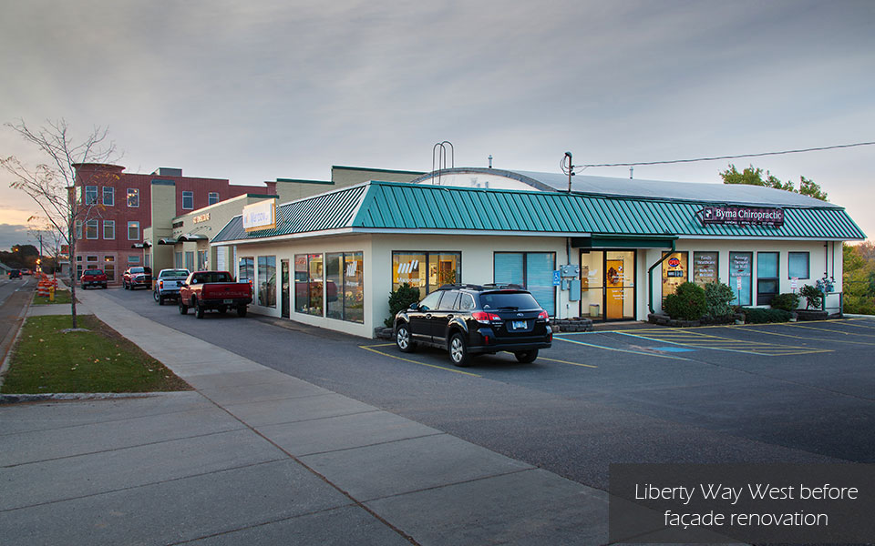 Development of Liberty Way Before Renovation